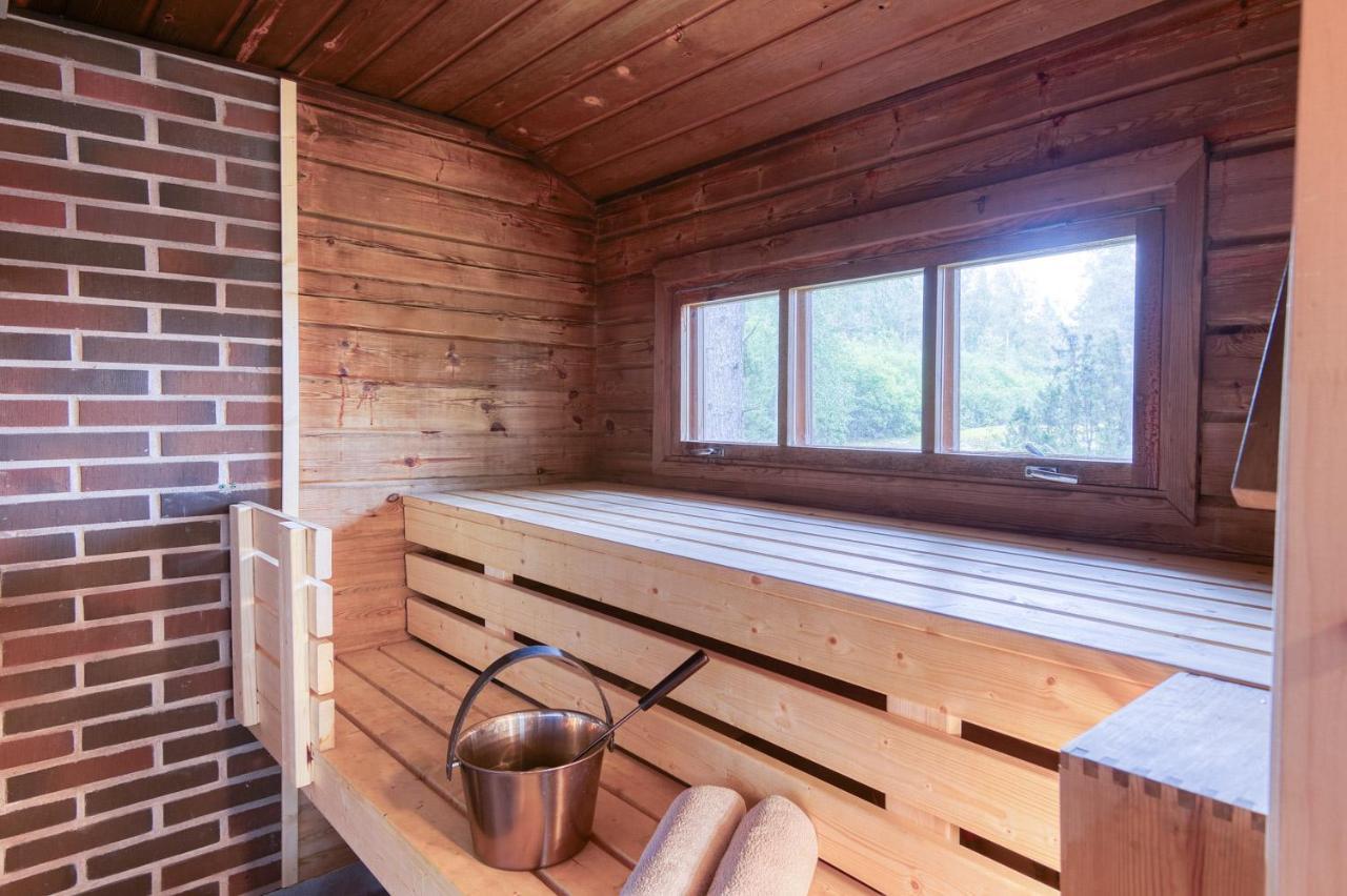 Pinetree Cottages Cozy Log Cabin Kalanti Exterior foto